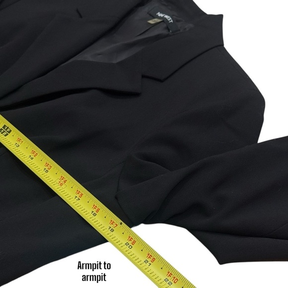 NEW Nine West Black Blazer Careerwear Office Siren Chic Capsule Size 12‎ - Picture 8 of 9